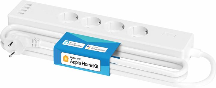 Actual product image Meross Smart Wi-Fi Surge Protector (8 x, Nema-5, USB, 1.80 m)