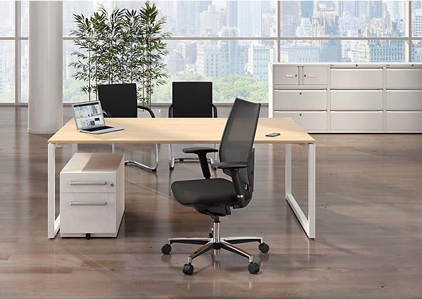 Actual product image Bisley Roll container Note™, with 1 suspension file, 1 universal drawer (42 x 77.5 x 49.5 cm)