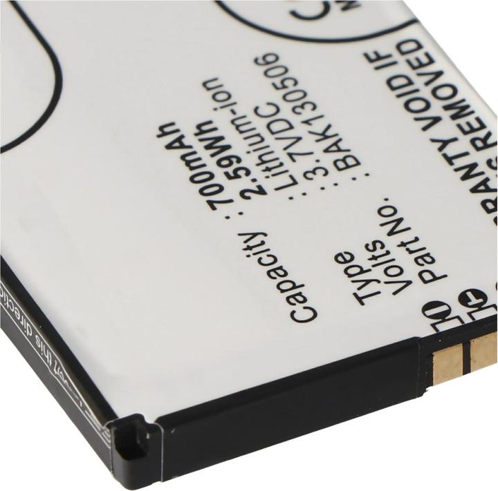 Produktbild AccuCell Akku AVM Fritz Fon M2, Fritz! Fon M2, FRITZ!FON C4, BAK130506, Fritz!Fon M2