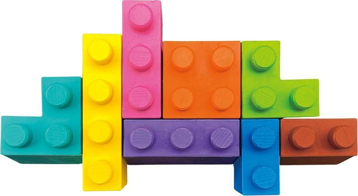 Produktbild Haku Yoka Block-Wachsmalkreiden Triceratops (MQ2)