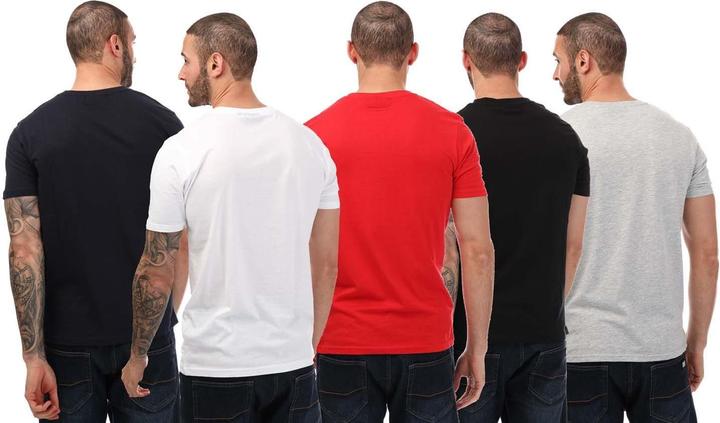 Actual product image Duck and Cover Mens Comonwell T-Shirt (Pack of 5) (S)