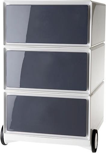 Paperflow Rollcontainer aus Kunststoff (39 x 43.5 x 64.5 cm)