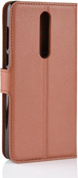Actual product image MU Classic Litchi Leather Bookcover Series (Nokia 3.1 Plus)