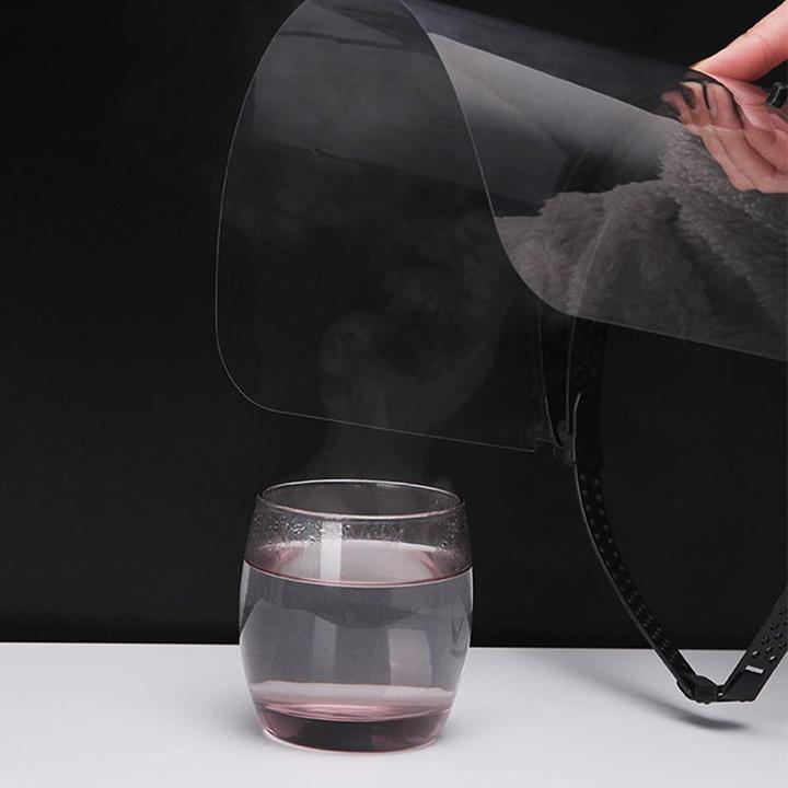 Image du produit Hermex Face Shield protection contre les crachats 10 pièces (Pas de classe de protection officielle, 10 x)