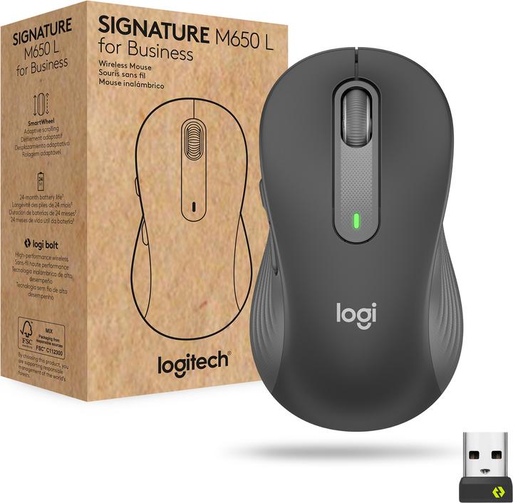 Actual product image Logitech M650 for Business (Wireless)