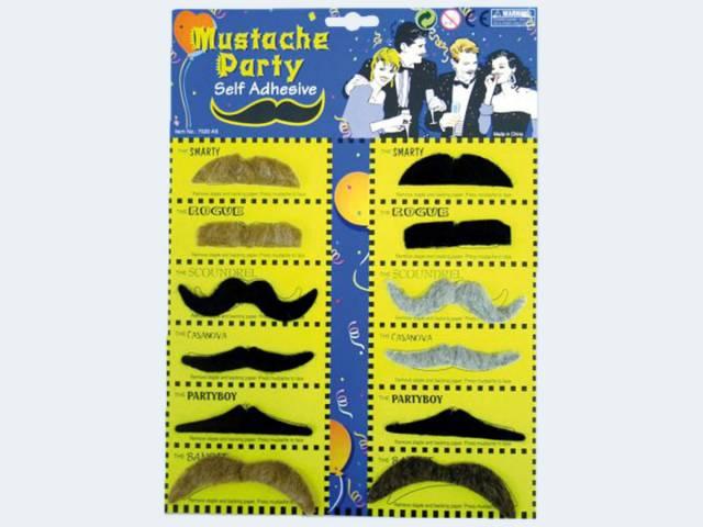 Produktbild Festartikel Müller MÜLLER Bart Set 12er schwarz