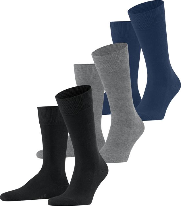 Falke Family 3-Pack Herren Socken (3er Pack, 43 - 46)