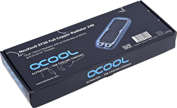 Produktbild Alphacool NexXxoS ST30 Full Copper 240mm (120 mm)