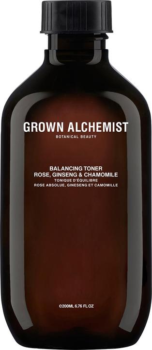 Immagine prodotto Grown Alchemist GROWN Beauty - Tonico equilibrante: rosa, ginseng e camomilla (Panni pulizia, 200 ml)