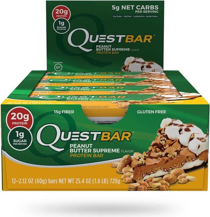 Actual product image Quest Nutrition Bar (Birthday cake, 1 pcs., 720 g)