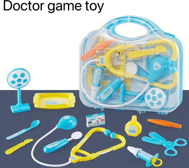 Produktbild Activity Board 12pcs/set Pretend Play, Kinderspielzeug Arzt Set, Simulation medizinische Ausrüstung, Kinderarzt