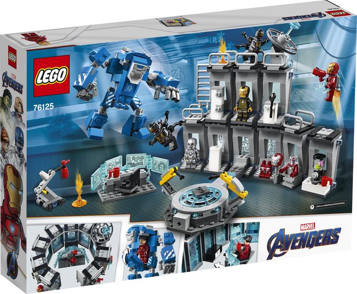 Immagine prodotto LEGO Officina Iron Mans (76125, LEGO Marvel)