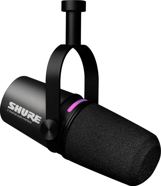 Actual product image Shure MV7i Mikrofon mit integriertem Interface