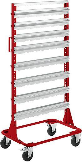 Actual product image kaiserkraft Mobile shelf, height 1588 mm