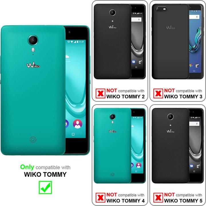 Actual product image Cadorabo Display protection glass (1 Piece, Wiko Tommy)