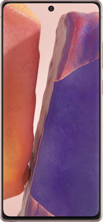 Produktbild Samsung Galaxy Note 20 (256 GB, Mystic Bronze, 6.70", Dual SIM, 12 Mpx, 5G)