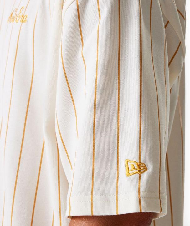 Produktbild New Era Oversized Shirt - PINSTRIPE off white - XXL (XXL)