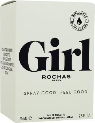 Produktbild Rochas Girl Eau De Toilette Spray 75ml Nachfüllbar (Eau de Toilette, 75 ml)