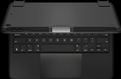 Actual product image Brydge Tablet Keyboard with Case and Trackpad iPad 10.2 (DE, iPad 2019 (7th gene), iPad 2020 (8. Gen))