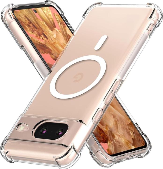 Screenguard Magnetic Google Pixel 8 Clear Case MagSafe Hülle (Google Pixel 8)