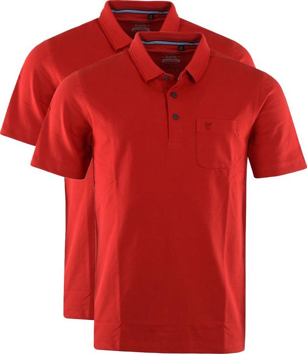Produktbild Hajo 2er Pack Pique Poloshirt (56, XXL)
