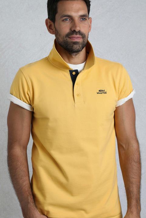 Produktbild Weird Fish Miles Poloshirt Baumwolle aus biologischem Anbau (4XL)
