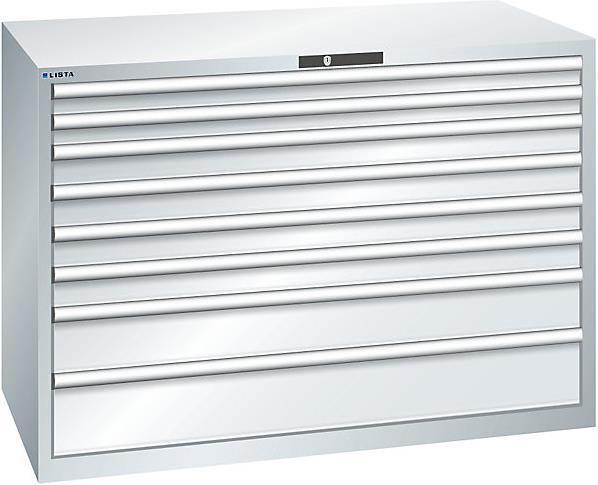 Actual product image Lista Drawer cabinet, 8 drawers (143.10 cm, 100 cm)