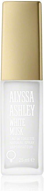 Actual product image Alyssa Ashley White Musk 25ML) (Eau de toilette, 25 ml)
