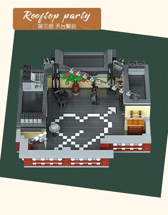 Actual product image Mould King Central Perk - Friends Cafe