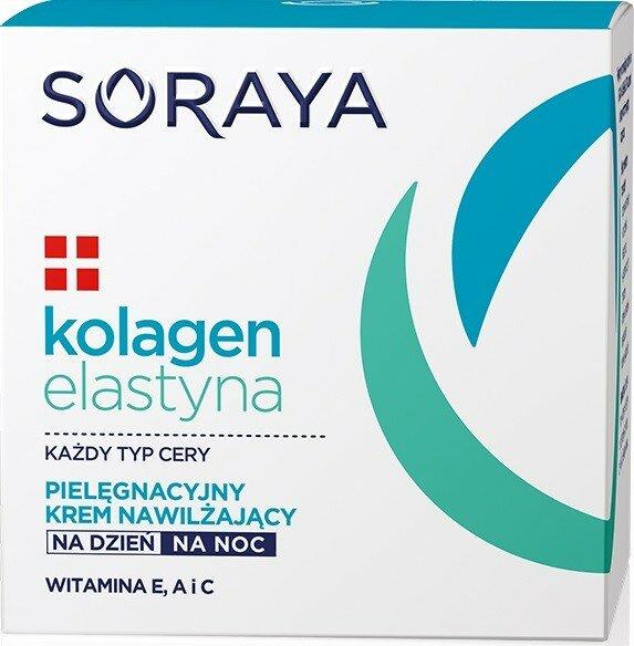 Immagine prodotto Soraya Crema idratante al collagene e all'elastina per il giorno e la notte 50 ml (50 ml, Crema 24h)