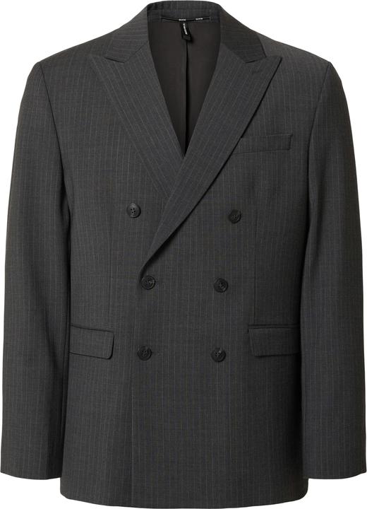 Produktbild Selected Homme Nadelstreifen Zweireihiger Blazer (52)