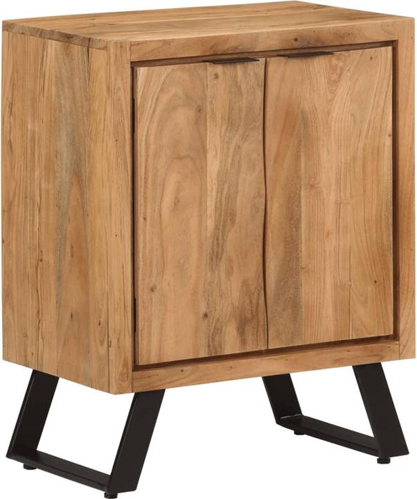 Actual product image VidaXL Sideboard 2 doors chest of drawers living room cabinet sideboard solid wood acacia