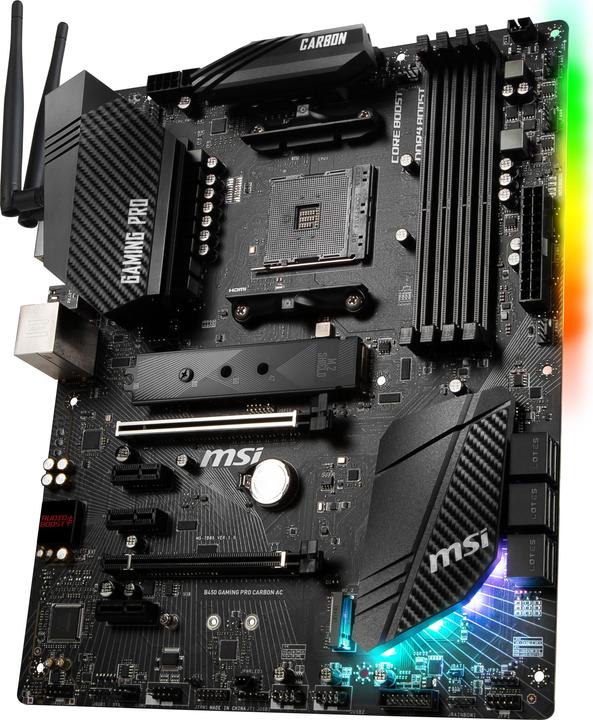 Immagine prodotto MSI B450 Gaming Pro Carbon AC (AM4, AMD B450, ATX)