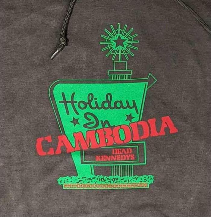 Actual product image Universal Textiles Unisex Adult Holiday In Cambodia Hoodie (S)