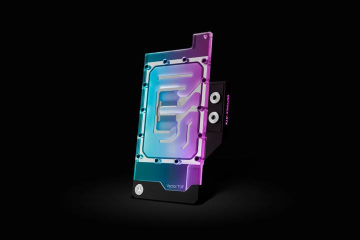 Actual product image EKWB EK Quantum Vector TUF RTX 3070 D-RGB - Nickel + Acrylic