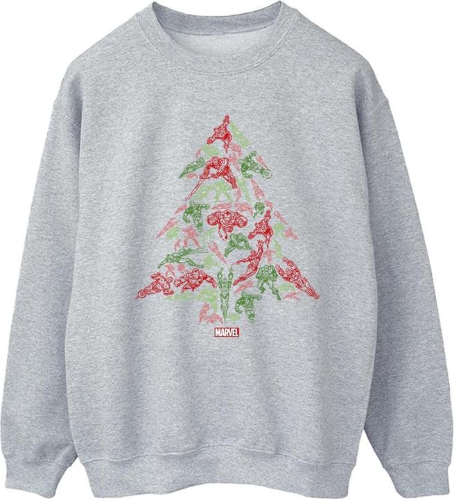 Image du produit - Sweat AVENGERS CHRISTMAS TREE - Femme (XXL)