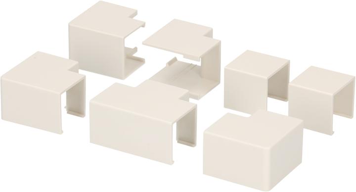 Inofix Plasfix Verbindungen 16x16mm assortiert 7-teilig (Kabelkanal, 16 cm)