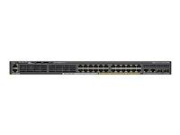 Actual product image Cisco 2960X-24PSQ-L: 24 Port LAN Base SW (24 Ports)