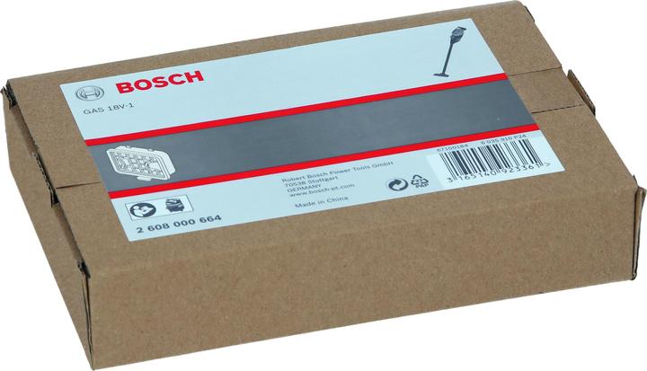 Actual product image Bosch Zubehör Filter, filter surface 230 cm², 97 x 79 x 30 mm, fits GAS 18V-1