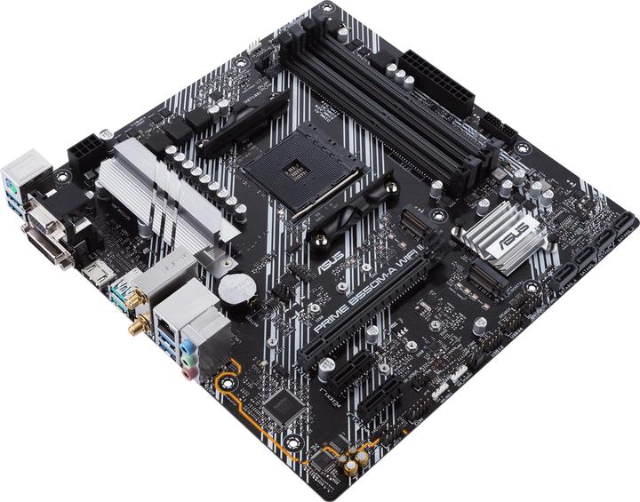 Actual product image ASUS PRIME B550M-A WIFI II (AM4, AMD B550, mATX)