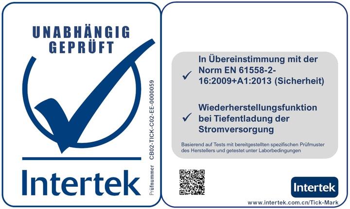 Produktbild Technaxx TX-231 (917.28 Wh, 12 kg)