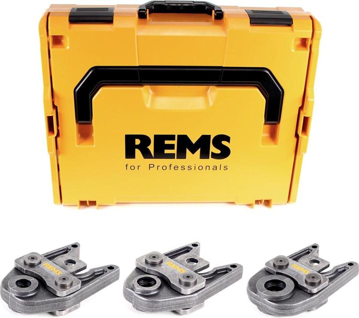 Rems TH 16-20-26 Pressing Tongs Set, 3 Pcs. + Carry Case L-Boxx ( 571169 R ) (440 mm)