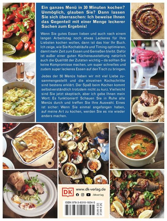 Produktbild Jamies 30 Minuten Menüs (Deutsch, Jamie Oliver, 2010)