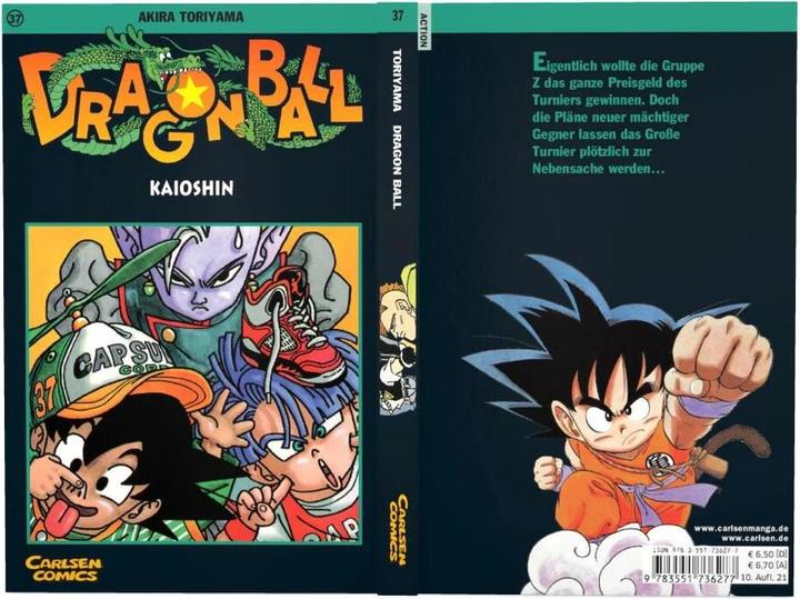 Produktbild Dragon Ball, Band 37 (Deutsch, Akira Toriyama, 2001)