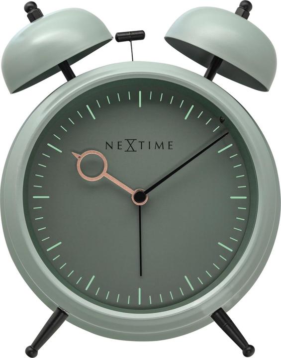Actual product image Nextime Classic Alarm Clock Golden Hour Teal