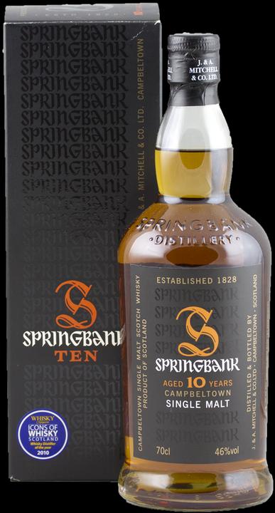 Actual product image Springbank 10 Years (Single Malt, Scotch whisky, 1 x 70 cl)