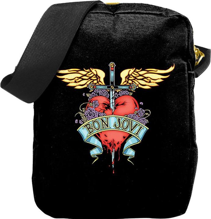 Actual product image Bon Jovi Dagger Crossbody Bag