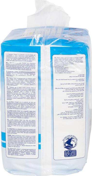 Immagine prodotto VidaXL Pannolini monouso Flufsan per adulti 15 pezzi. Dimensioni (15 x, M)