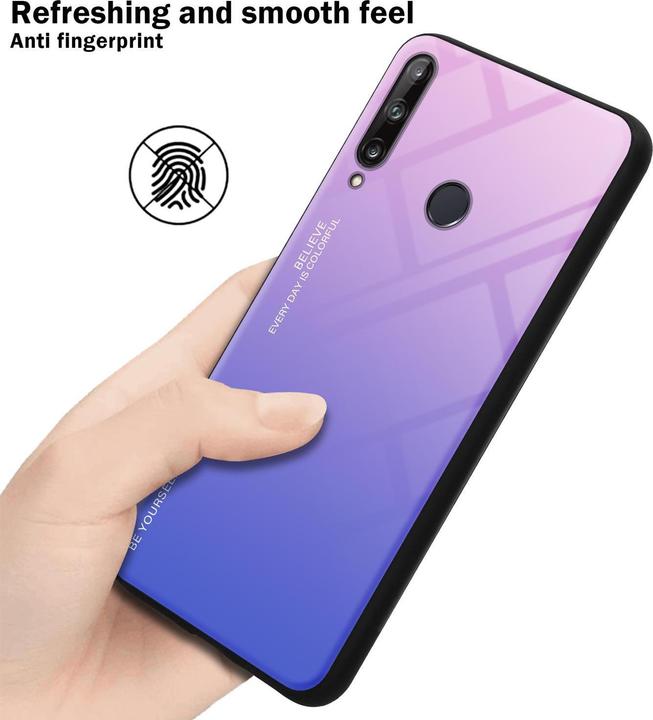 Productafbeelding Cadorabo TPU 2 kleuren glasdekking (Huawei P40 Lite E)