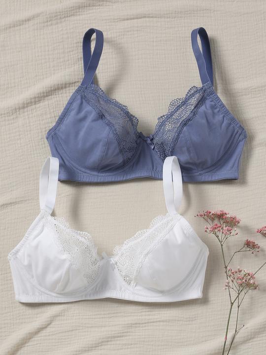 Produktbild Vertbaudet 2er-Pack Umstands-BHs mit Bio-Baumwolle Oeko-Tex (85 F)